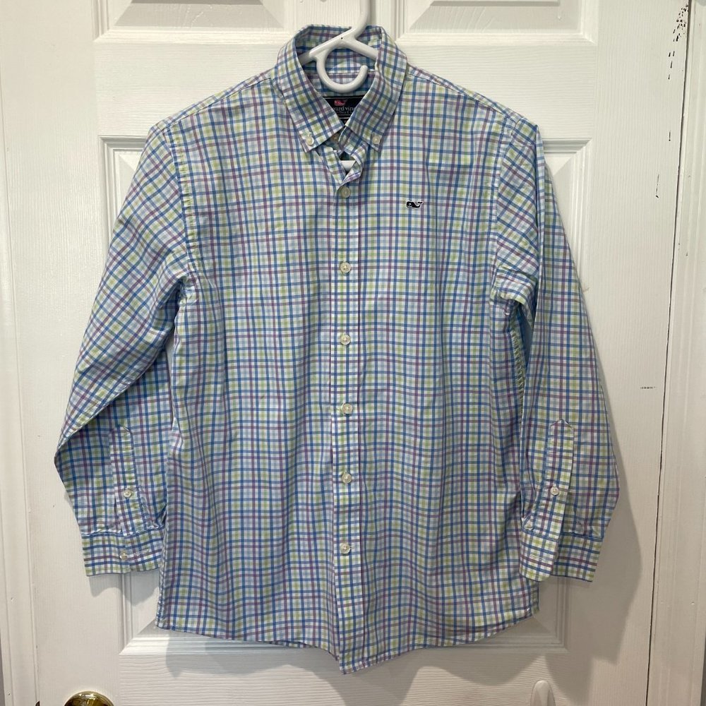 Vineyard Vines Shirt Boys Barely Usedsize M(12-14) - Picture 11 of 13